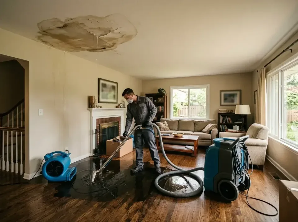 attic-pipe-burst-ceiling-drip-008 — frequently asked questions, Water Damage Restoration & Carpet Care in Alliance, OH